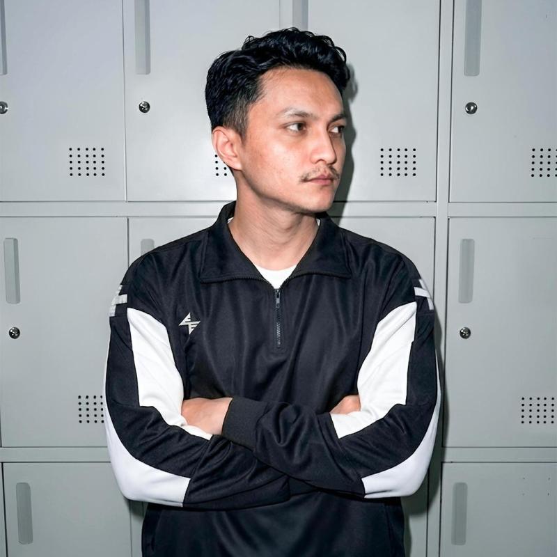 Artelri Halfzip Jacket - Black Grey