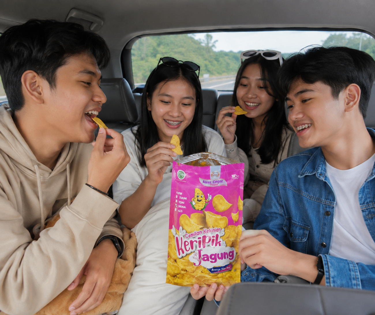 Kripik jagung